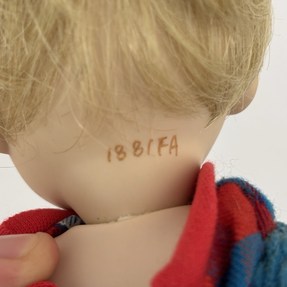 Ashton Drake Cody Porcelain Doll Corduroy Overalls READ - Picture 5 of 7